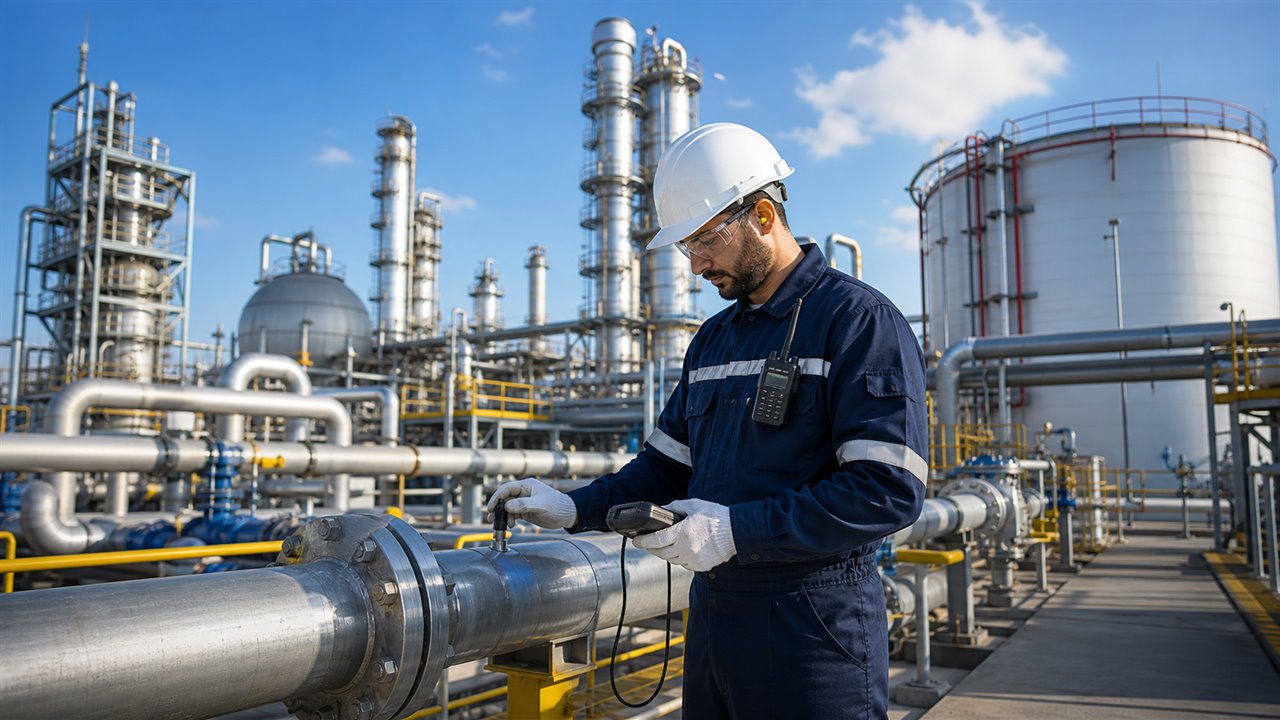 Petrol ve gaz tesislerinde tahribatsız muayene hizmetleri